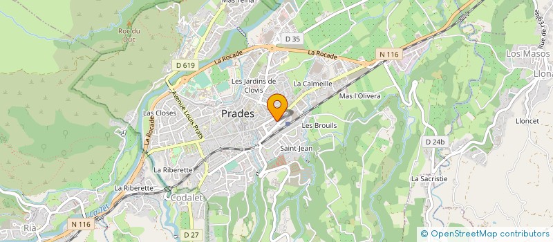 localisation de l'entreprise MADAME REGINE BOSOM PARENT  LOS MASOS