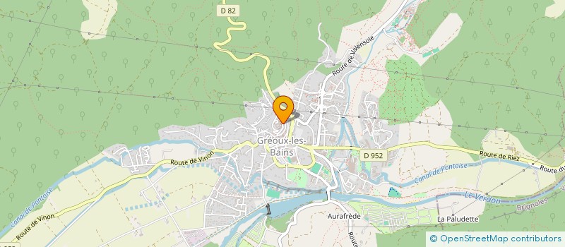 localisation de l'entreprise MADAME REGINE BOTTALO  GREOUX-LES-BAINS