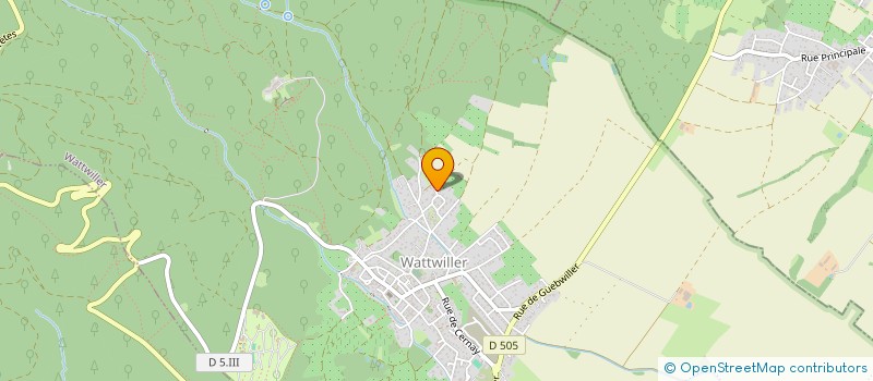 localisation de l'entreprise MADAME REGINE BRACH  WATTWILLER