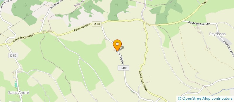 localisation de l'entreprise MADAME REGINE BRUGIE  EOUX