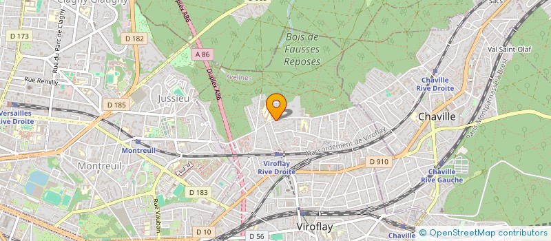 localisation de l'entreprise MADAME REGINE CADE à VIROFLAY