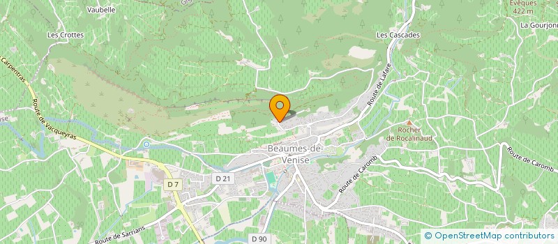 localisation de l'entreprise MADAME REGINE CARLES  BEAUMES-DE-VENISE
