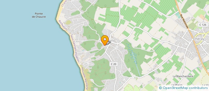 localisation de l'entreprise MADAME REGINE CAVEL à SAINT-GEORGES-D'OLERON