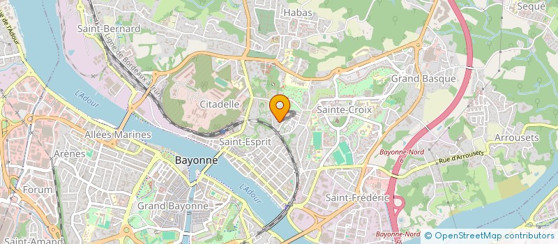 localisation de l'entreprise MADAME REGINE CHALOPIN à BAYONNE