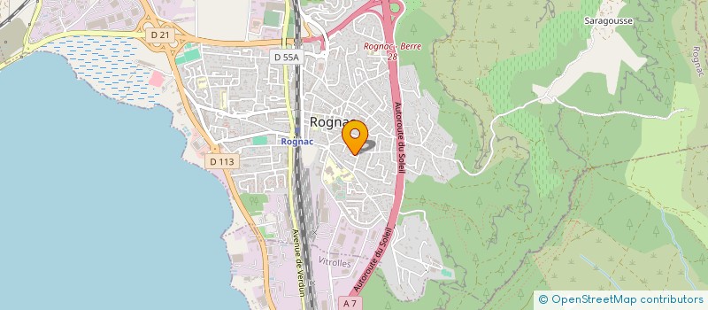 localisation de l'entreprise MADAME REGINE CORBELLI à ROGNAC