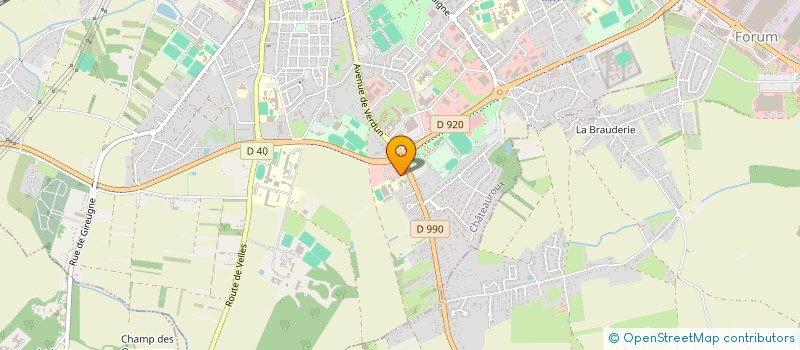 localisation de l'entreprise MADAME REGINE COUSIN à CHATEAUROUX