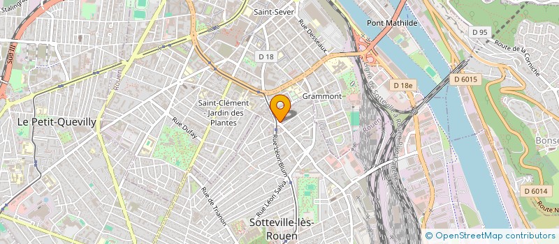 localisation de l'entreprise MADAME REGINE CUVIER  SOTTEVILLE-LES-ROUEN