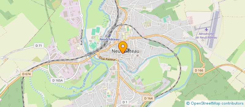 localisation de l'entreprise MADAME REGINE DAZY à NEUFCHATEAU