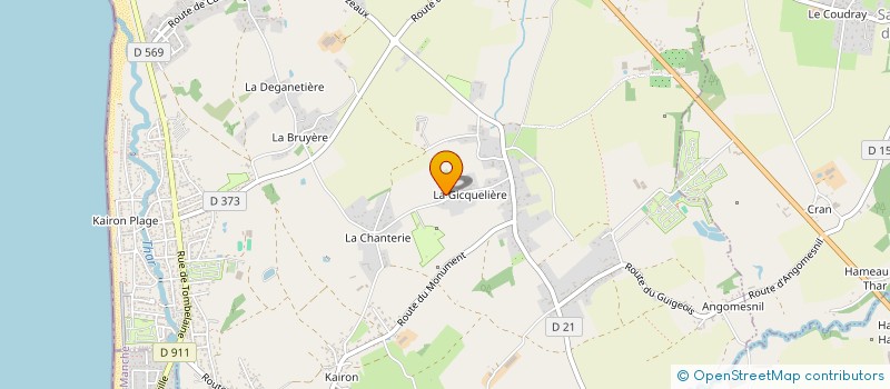 localisation de l'entreprise MADAME REGINE DELAMARCHE à SAINT-PAIR-SUR-MER