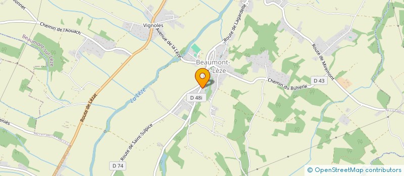 localisation de l'entreprise MADAME REGINE DIGREGORIO à BEAUMONT-SUR-LEZE