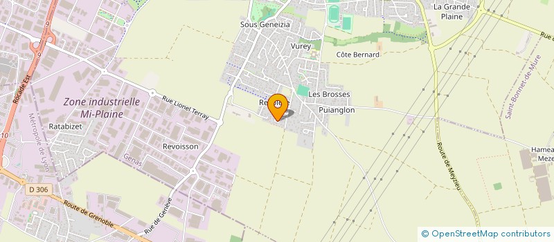 localisation de l'entreprise MADAME REGINE DUCLOS à GENAS