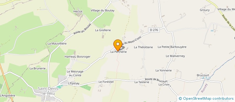 localisation de l'entreprise MADAME REGINE DUPONT  MONTPINCHON