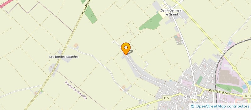 localisation de l'entreprise MADAME REGINE DURAND à NEUVILLE-AUX-BOIS