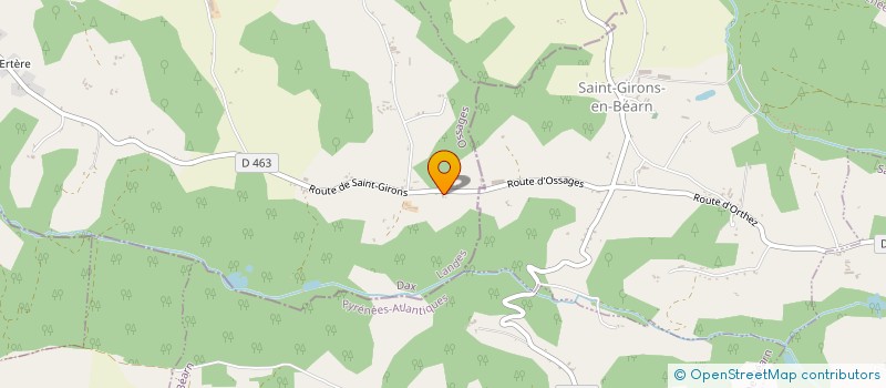 localisation de l'entreprise MADAME REGINE DUVIGNAU  HABAS