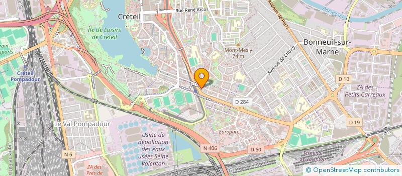 localisation de l'entreprise MADAME REGINE EON  CRETEIL