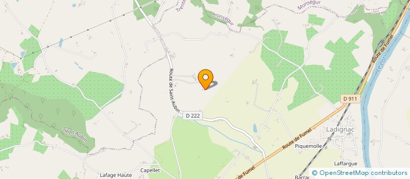 localisation de l'entreprise MADAME REGINE ETIENNE  TRENTELS