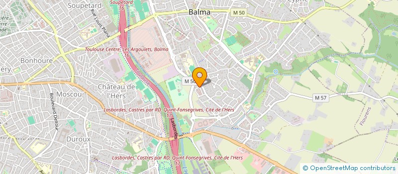 localisation de l'entreprise MADAME REGINE FALGAYRAC à BALMA
