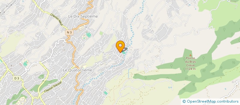 localisation de l'entreprise MADAME REGINE FELIX  LE TAMPON