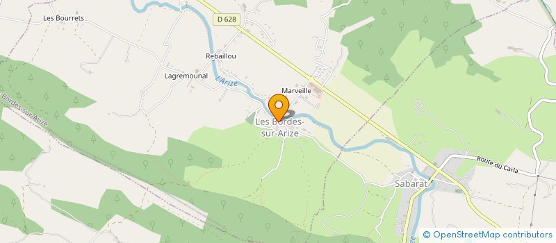 localisation de l'entreprise MADAME REGINE FELLI à DAUMAZAN-SUR-ARIZE