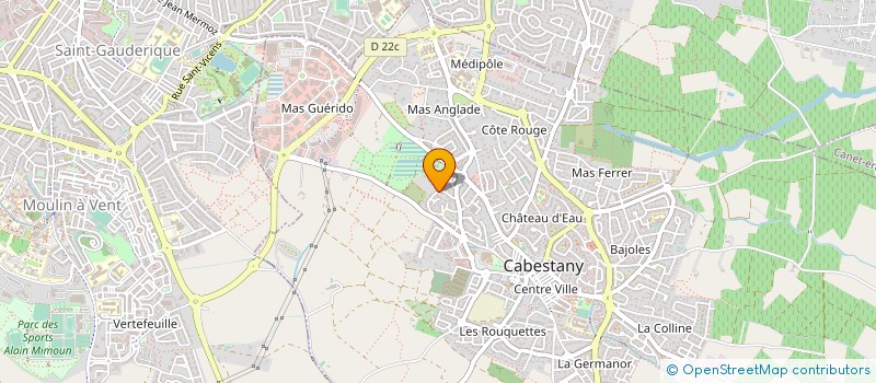 localisation de l'entreprise MADAME REGINE FIGUERES  CABESTANY