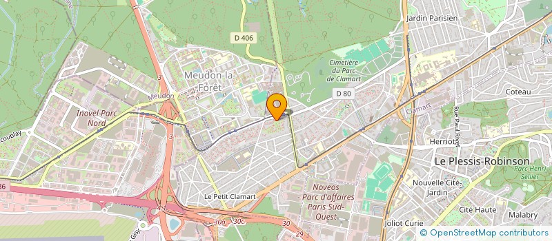localisation de l'entreprise MADAME REGINE FRENKIEL à CLAMART