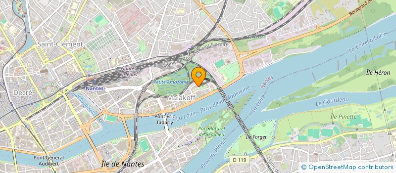 localisation de l'entreprise MADAME REGINE GERME  NANTES