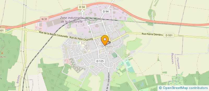 localisation de l'entreprise MADAME REGINE GILLAIN à BRESLES