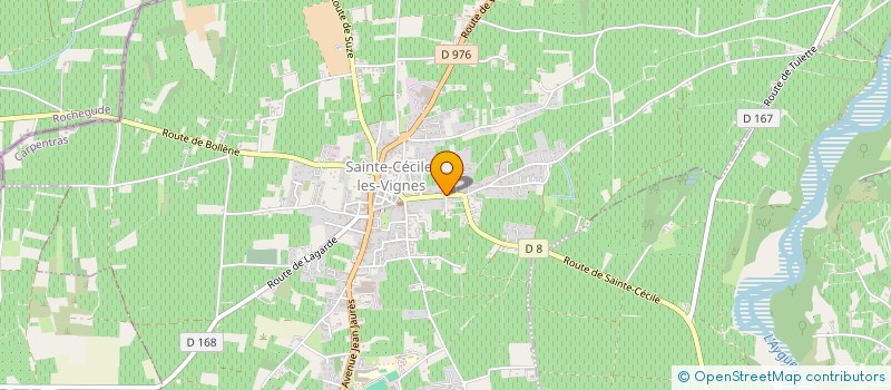 localisation de l'entreprise MADAME REGINE GOUMARE  SAINTE-CECILE-LES-VIGNES