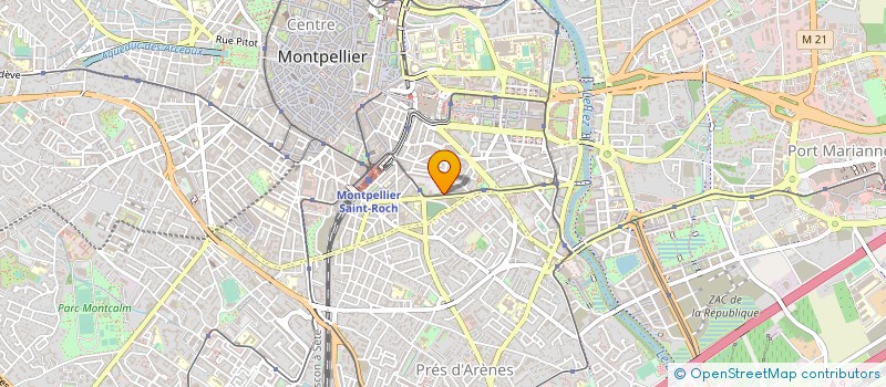 localisation de l'entreprise MADAME REGINE IVALDY à MONTPELLIER