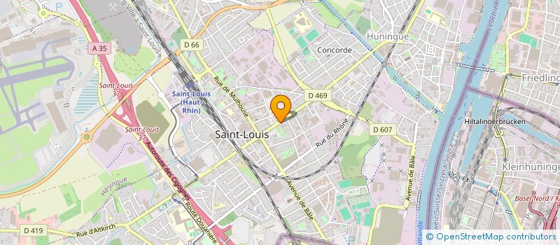 localisation de l'entreprise MADAME REGINE JASCHECK à SAINT-LOUIS
