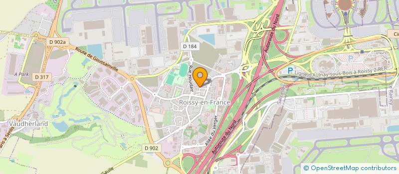 localisation de l'entreprise MADAME REGINE JEAMET  ROISSY-EN-FRANCE