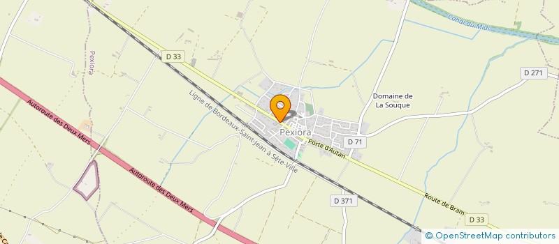 localisation de l'entreprise MADAME REGINE JEAN  PEXIORA