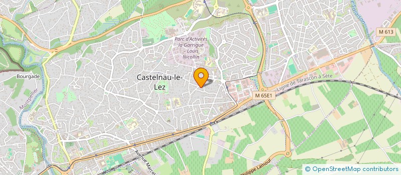 localisation de l'entreprise MADAME REGINE JEANJEAN à CASTELNAU-LE-LEZ