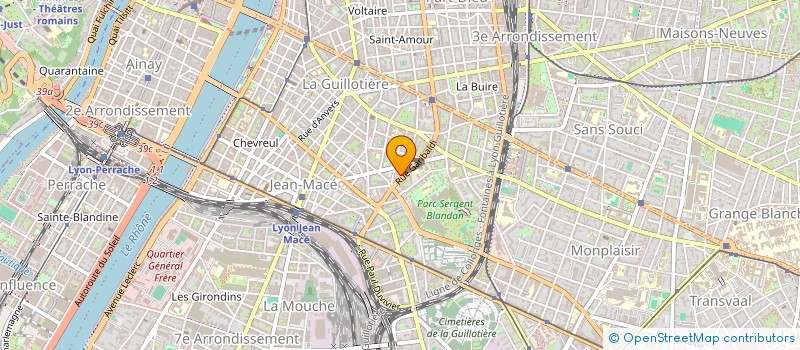 localisation de l'entreprise MADAME REGINE LABALME  LYON