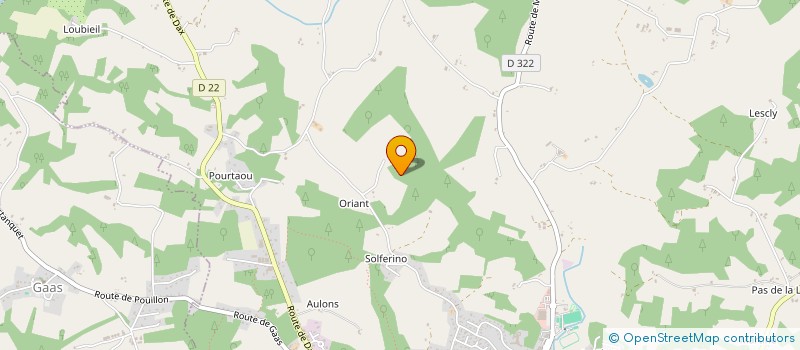 localisation de l'entreprise MADAME REGINE LABRO  POUILLON