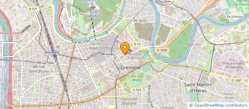 localisation de l'entreprise MADAME REGINE LAFATA à GRENOBLE