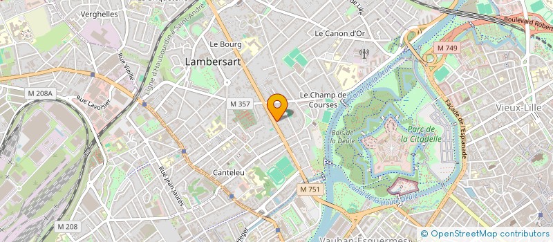 localisation de l'entreprise MADAME REGINE LAMERAND à LAMBERSART