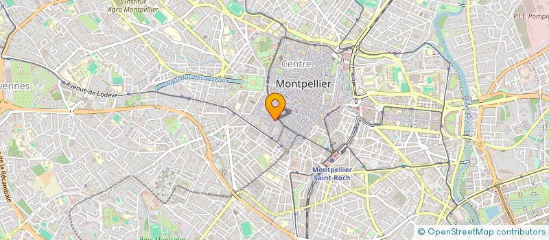 localisation de l'entreprise MADAME REGINE LANDES  MONTPELLIER