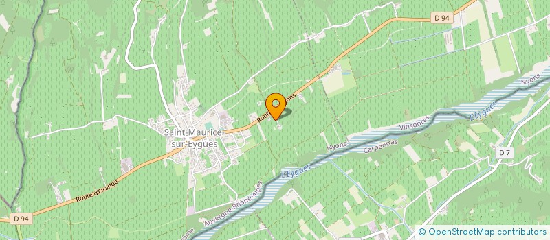 localisation de l'entreprise MADAME REGINE LAUZIER  SAINT-MAURICE-SUR-EYGUES