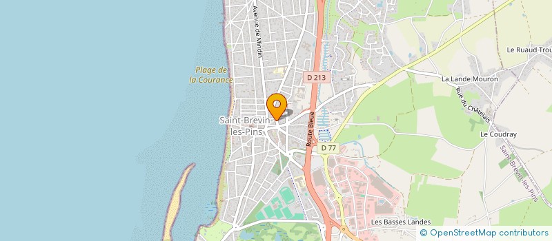localisation de l'entreprise MADAME REGINE LEMARIE à SAINT-BREVIN-LES-PINS