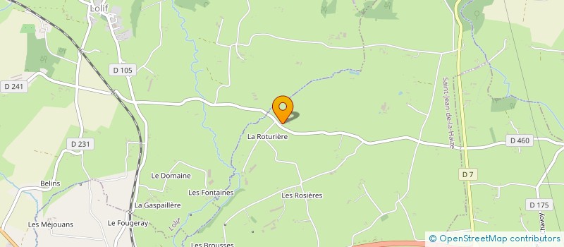 localisation de l'entreprise MADAME REGINE LEMENAGER  TIREPIED-SUR-SEE