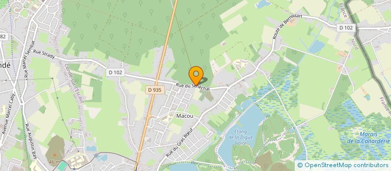 localisation de l'entreprise MADAME REGINE LEONARCZYK  CONDE-SUR-L'ESCAUT