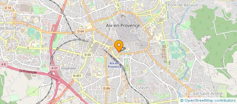 localisation de l'entreprise MADAME REGINE LEYDIER à AIX-EN-PROVENCE