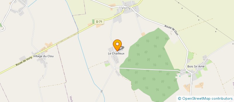 localisation de l'entreprise MADAME REGINE LICHON  VORLY