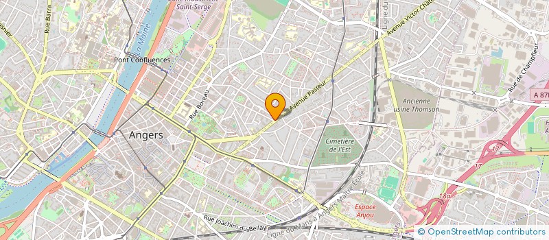 localisation de l'entreprise MADAME REGINE LOGERAIS à ANGERS