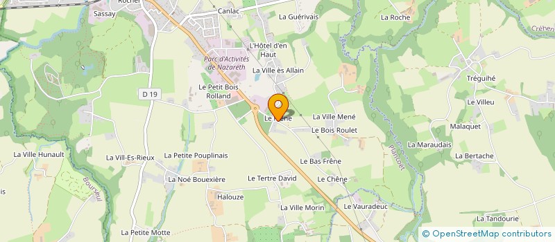 localisation de l'entreprise MADAME REGINE LOMBARD  PLANCOET