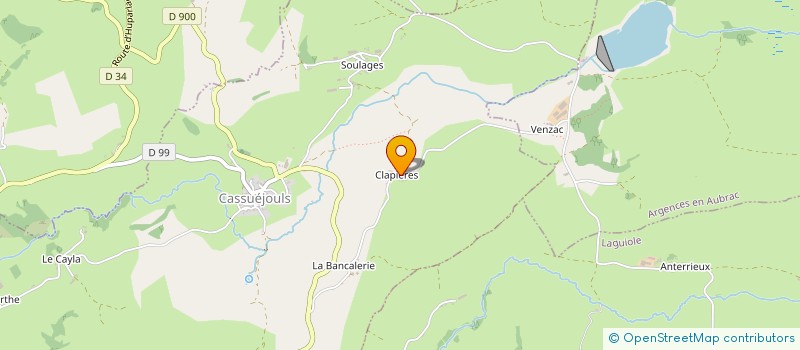 localisation de l'entreprise MADAME REGINE LUNEL  CASSUEJOULS