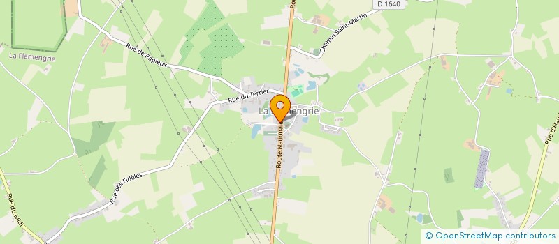 localisation de l'entreprise MADAME REGINE MARCOUX  FROIDESTREES