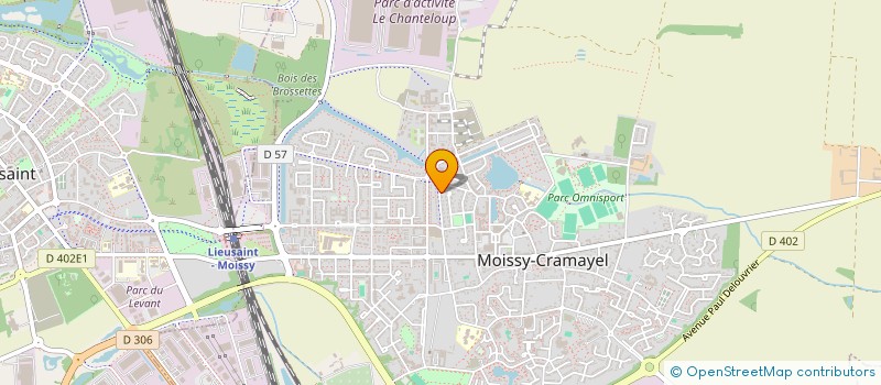 localisation de l'entreprise MADAME REGINE MARENEL à MOISSY-CRAMAYEL