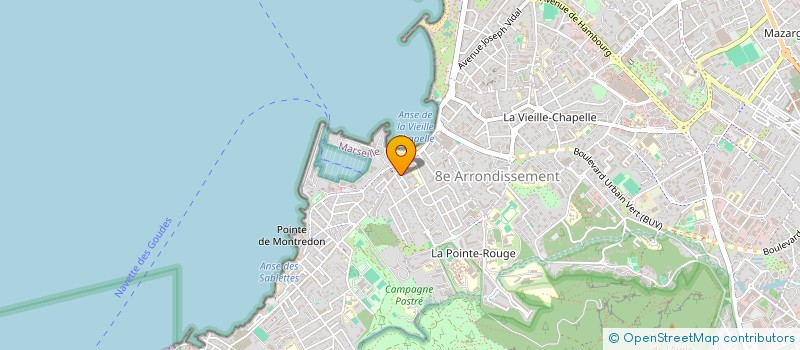 localisation de l'entreprise MADAME REGINE MARIE DETIENNE  MARSEILLE